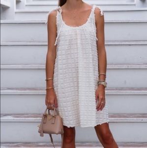 Madewell Havana Cover Up Ivory Dress Large